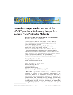 A novel rare copy number variant of the ABCF1 gene