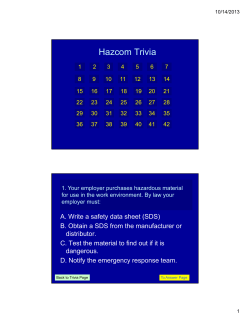 Hazcom Trivia (20130403).