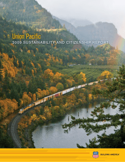 2009 Report - Union Pacific