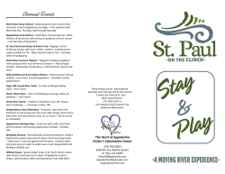 Annual Events - Town of St. Paul, VA