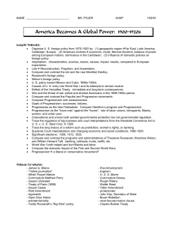 Ms. Pojer`s Final Review Packet