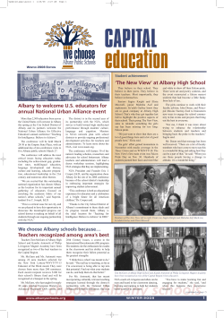the full version - City School District of Albany