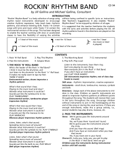 Rockin` Rhythm Band - Educational Activities, Inc.