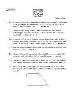 Mathematics Worksheet