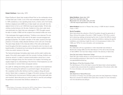 Spiral Jetty Brochure