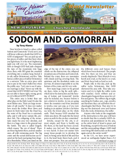 Sodom and Gomorrah - Tony Alamo Christian Ministries