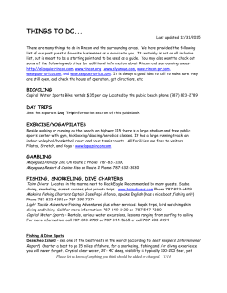 things to do... - Sunset Paradise Villas