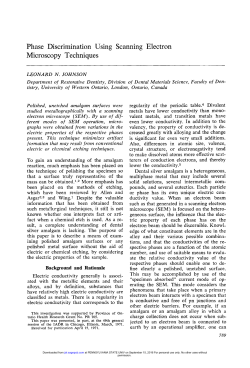 Phase Discrimination Using Scanning Electron