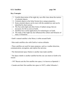 CH 8.11 - Satellites