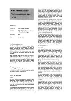 Advisory Body Evaluation (ICOMOS)