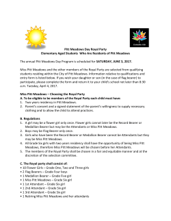 Pitt Meadows Day Royal Party Elementary Aged Students Who Are
