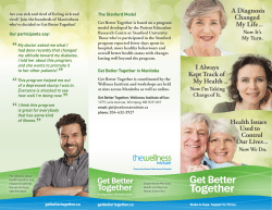 Health Issues Used to Control Our Lives... I Always Kept Track of My