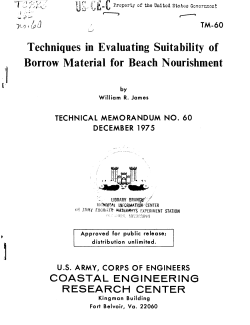 TM CERC-No.60 "Techniques in evaluating suitability of borrow