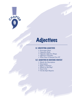 Adjectives - AzarGrammar.com