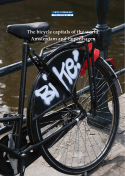 The bicycle capitals of the world: Amsterdam and Copenhagen