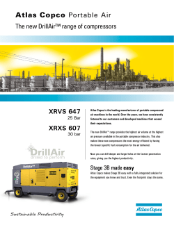 Atlas Copco Portable Air