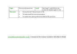 Misconception - the science teacher