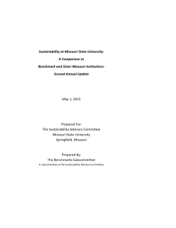May 2015 Report - Missouri State University