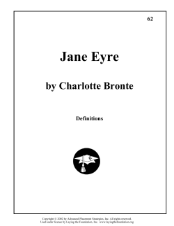 Jane Eyre