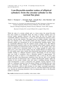 Low-Reynolds-number wakes of elliptical cylinders