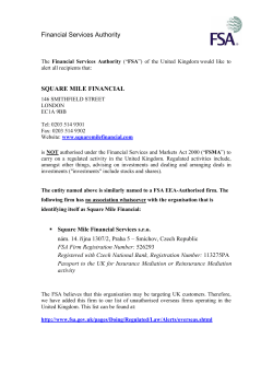 Square Mile Finance.IOSCO Alert.LB.20110909