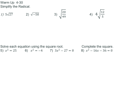 Unit 7 Day 5: The Zero