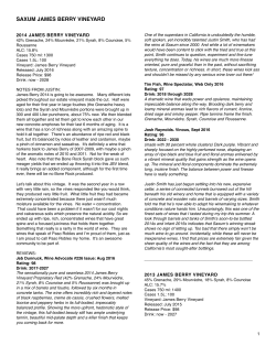 James Berry PDF - Saxum Vineyards