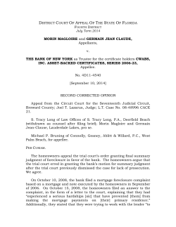 district court of appeal of the state of florida