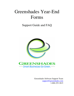 Greenshades Year-End Forms