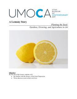 A Lemony Story