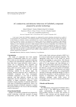 AC conductivity and dielectric behaviour of CuZnSnO4 compound