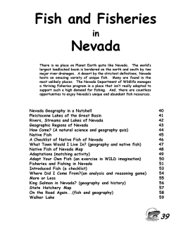 Section 3 - Nevada Department of Wildlife