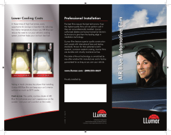 AIR Blue Automotive Film