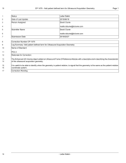 1475 Add patient defined term for Ultrasound Acquisition Geometry