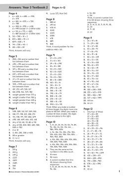 Year 3 textbook answers
