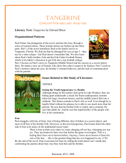 TANGERINE - Novelinks