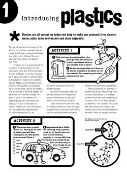 Introducing plastics