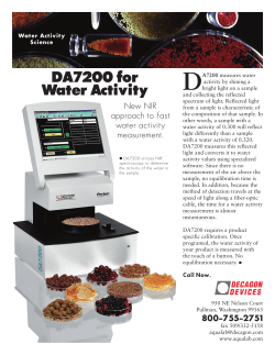 DA7200 DA7200 Information Sheet. now.