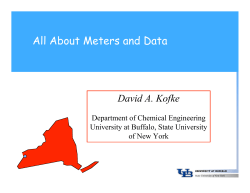 Simulation 5 - Meters and Data