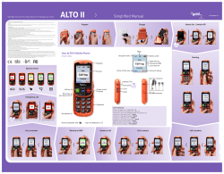 Simplified Manual for V50VI (English)