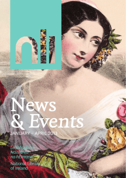 NLI News and Event Jan - April 2013 NLI Events Dec LR