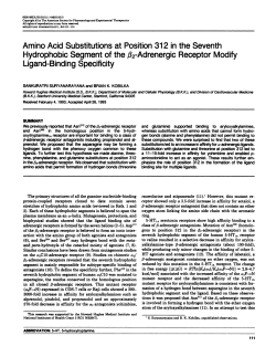Amino Acid Substitutions at Position 31 2 in the