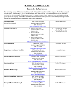 housing accommodations - Cummings School of Veterinary