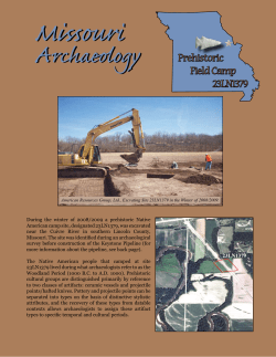 Archaeology Archaeology Prehistoric