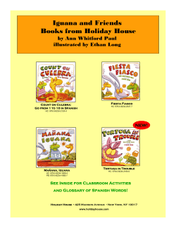 Iguana and Friends Activity Sheets