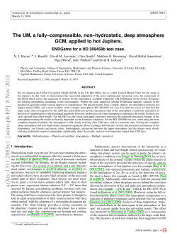 The UM, a fully--compressible, non-