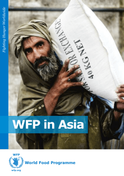 wfp in asia 2011_english - WFP Remote Access Secure Services