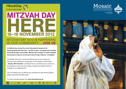 Rosh Hashanah 2012 / 5773