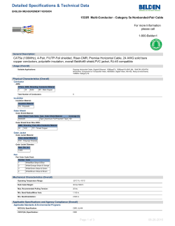 1533R Technical Data Sheet (English)