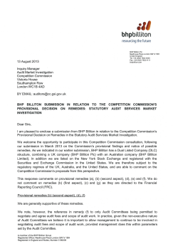 BHP Billiton